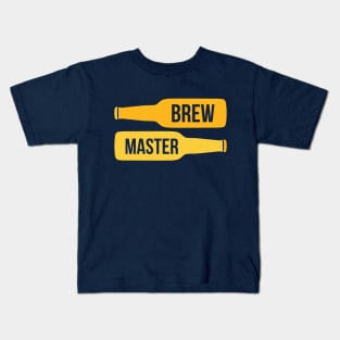 Brew Master Head Brewer Home Brewer Kids T-Shirt